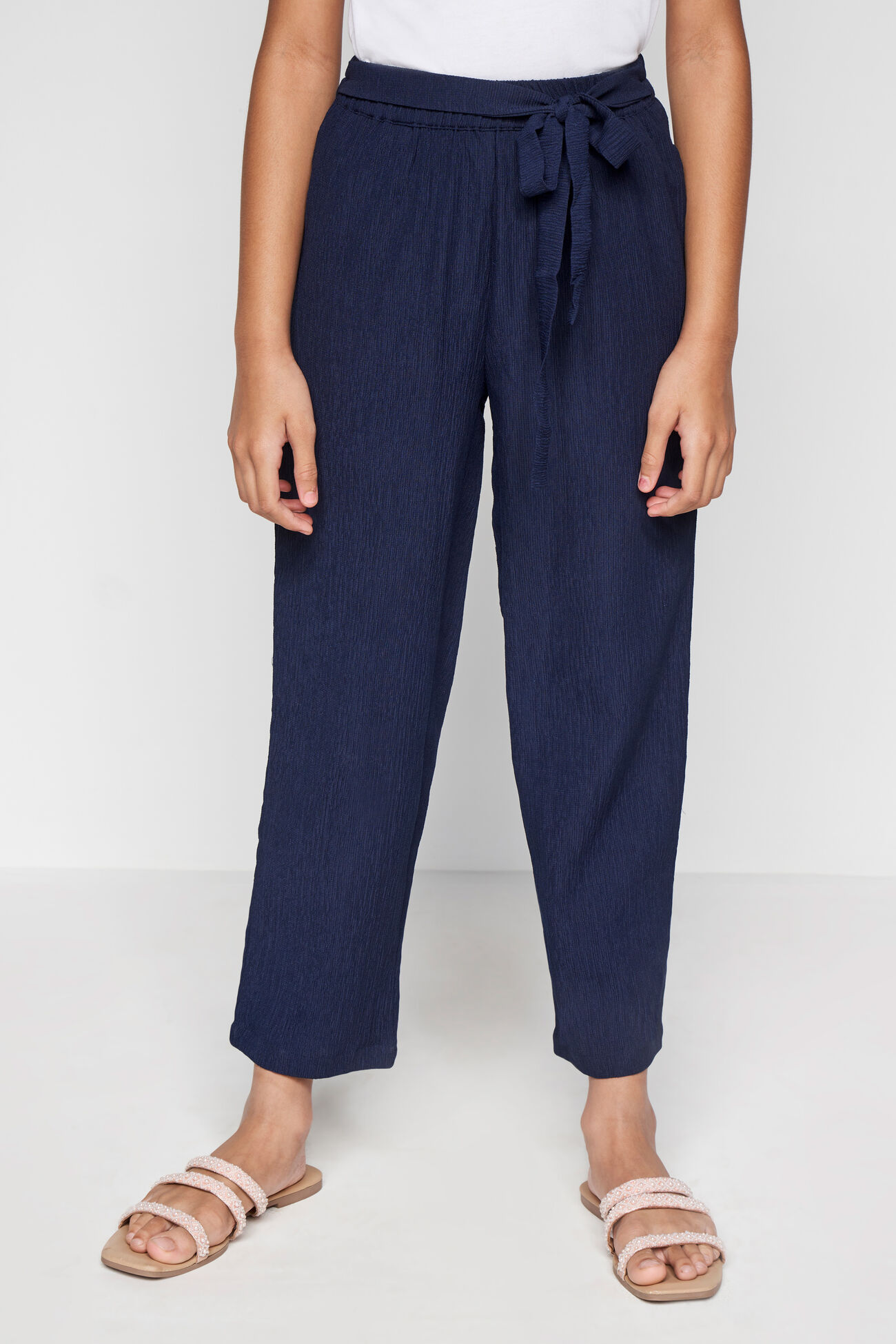 Solid Slip-On Bottom, Indigo, image 1